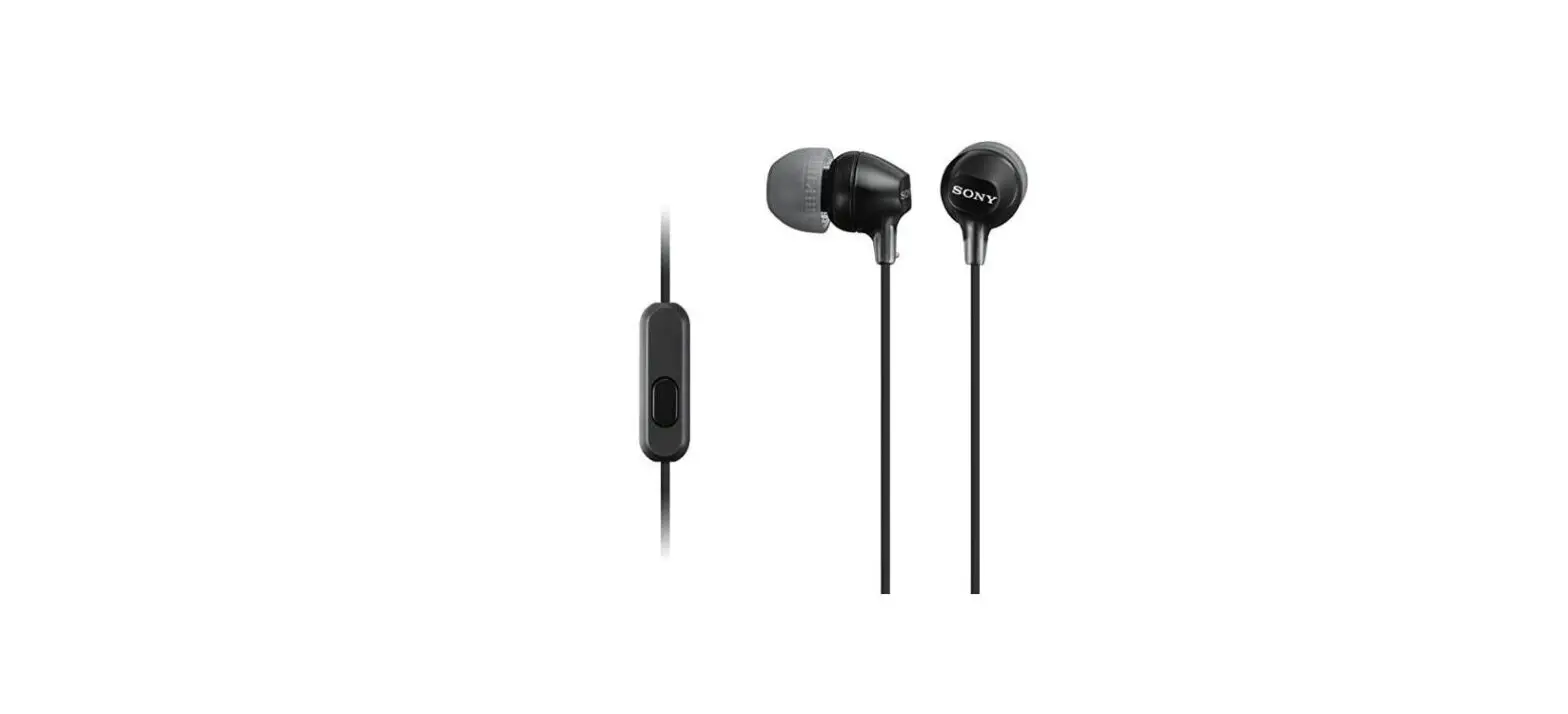 Sony Mdrex15ap In-ear Earbud Headphones With Mic-complete Fdeatures/owner'guide