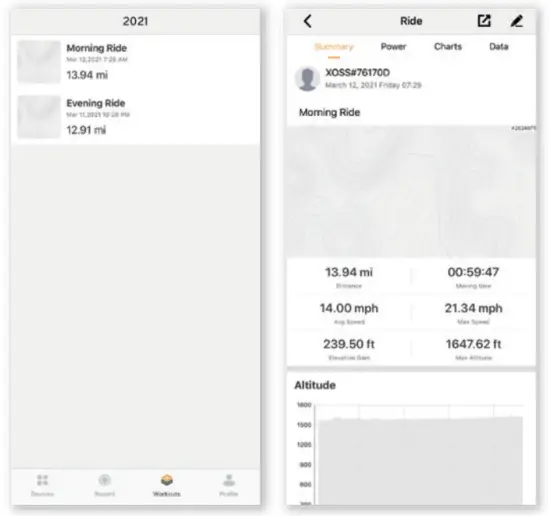 CYCPLUS M2 bike GPS Bike Computer Wireless Ant Bluetooth Waterproof - app 4