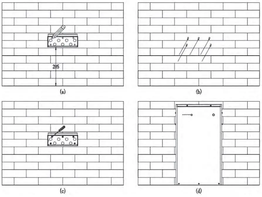 FOX-ESS LV5200 Solar Battery User Manual - Mounting