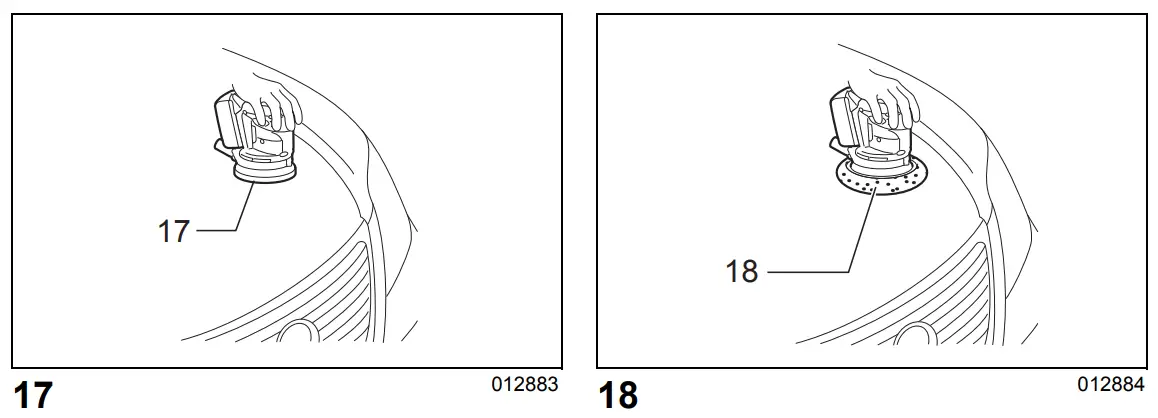 makita DBO180 Cordless Random Orbit Sander - fig2