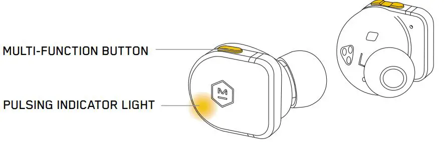 masterdynamic MW08 True Wireless Earphones - PAIRING