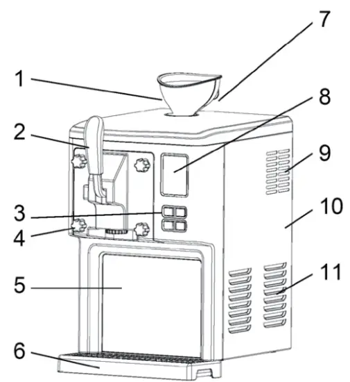 KLARSTEIN 10034912 SWEET SUNDAE Ice Cream Maker - FIG 2