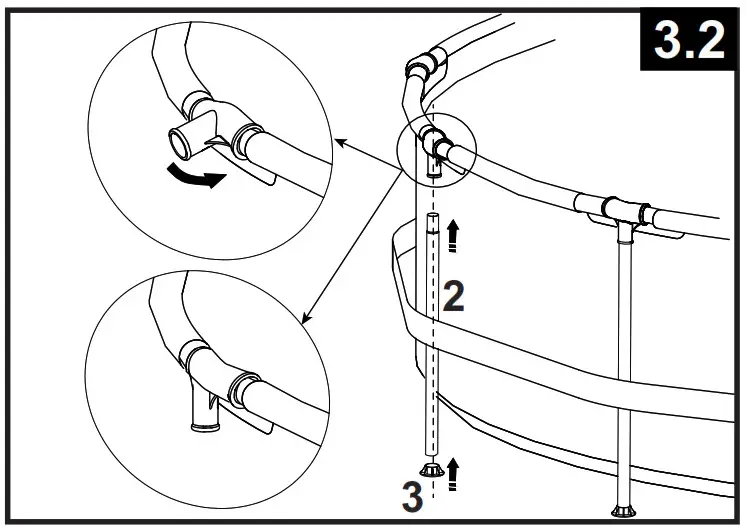 INTEX Metal Frame Pool - POOL SETUP-3