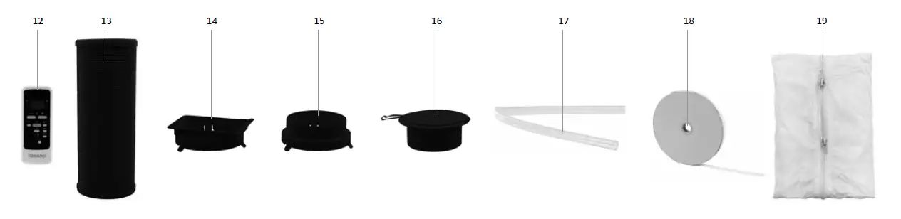 TOMADO TMA9001B Mobile air conditioner-fig2