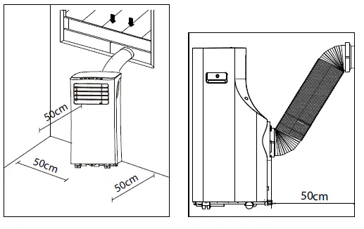 TOMADO TMA9001B Mobile air conditioner-fig3