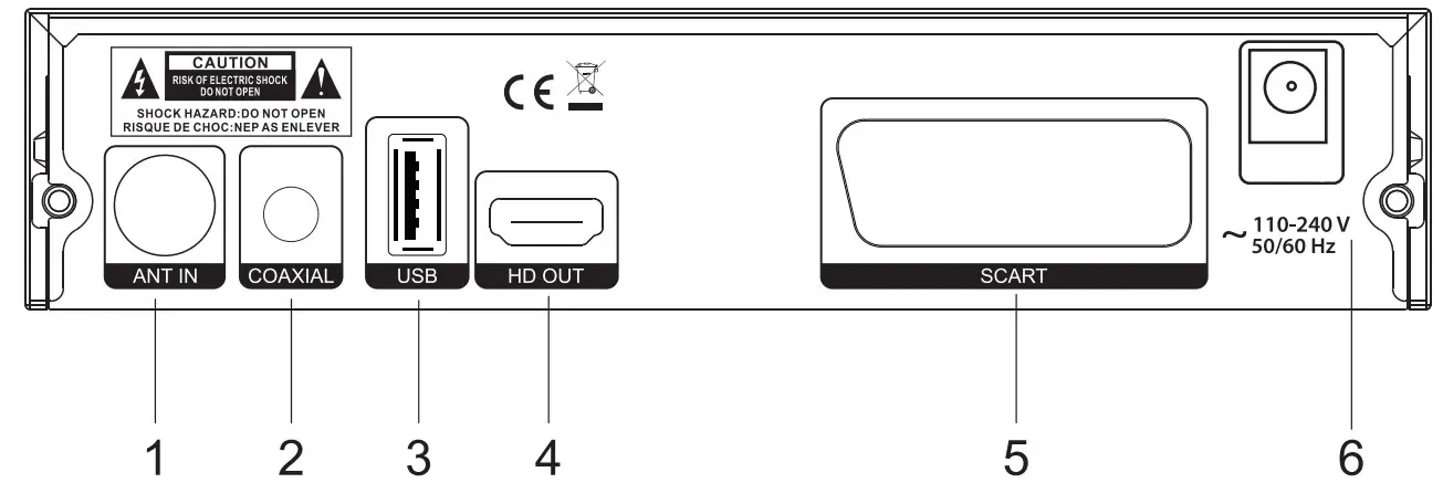 Cabletec URZ0336B HD Tuner ground-based television - figure 2