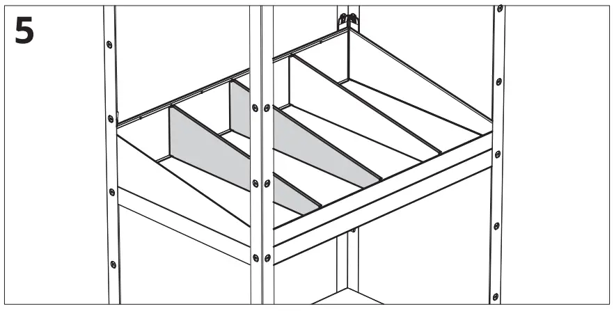 IKEA BROR Shelf Divider 85x55x18cm - fig7