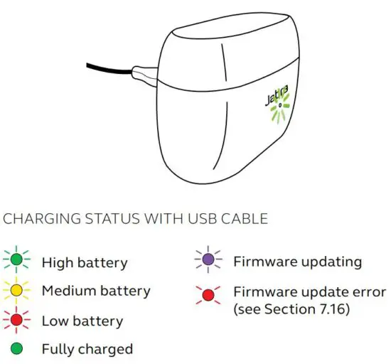 FIG 12 What the LEDs mean