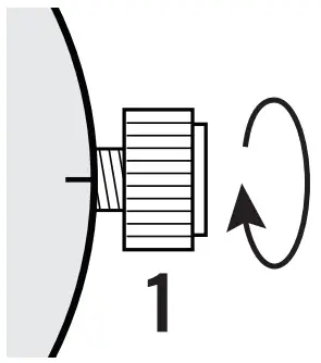 USING SCREW-DOWN CROWN
