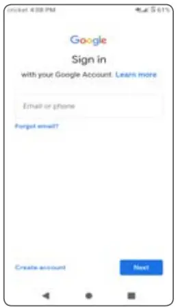 cricket wireless H124 LTE UMTS GSM Smartphone - Google