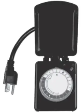 BN-LINK BND-60/U58 24 Hour Mechanical Dual Outlet Outdoor Timer