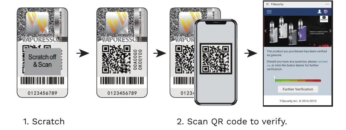 VAPORESSO GEN PT60 Pod Mod Kit - QR code