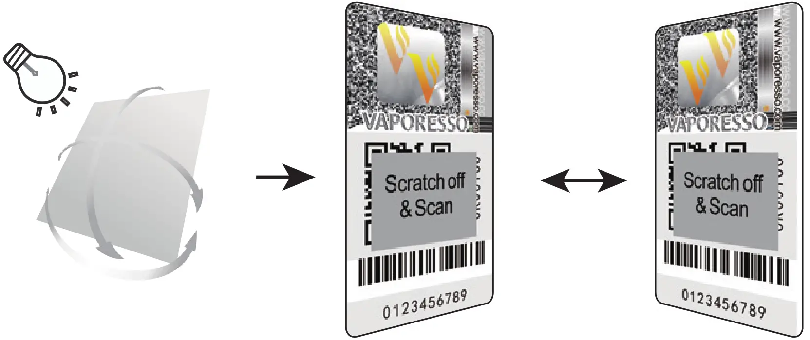 VAPORESSO GEN PT60 Pod Mod Kit - check the leble