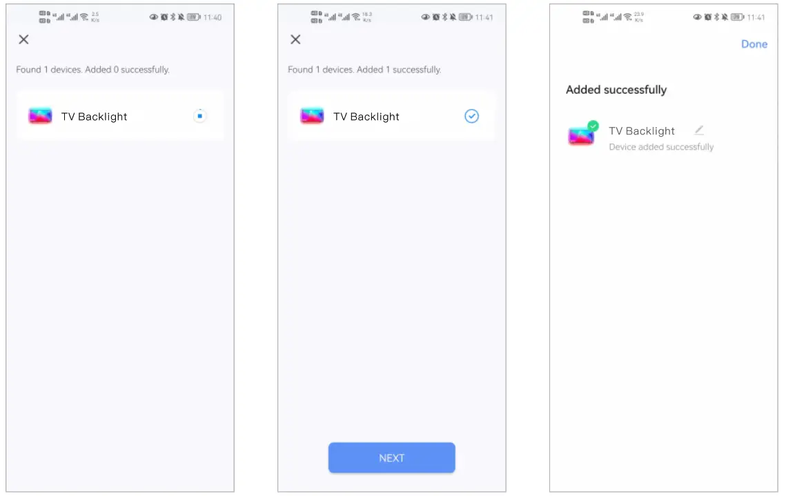 NANXIN K88B RGBIC LED TV Backlight Kit - FIg 10
