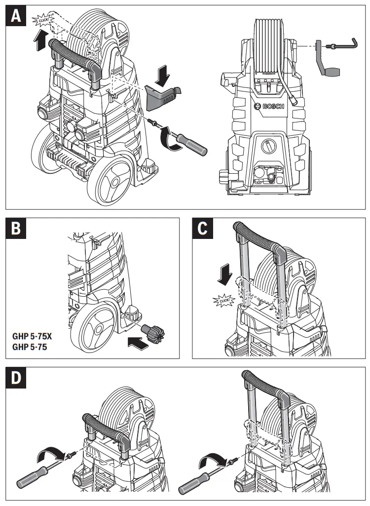 BOSCH HIGH PRESSURE WASHER - fig4