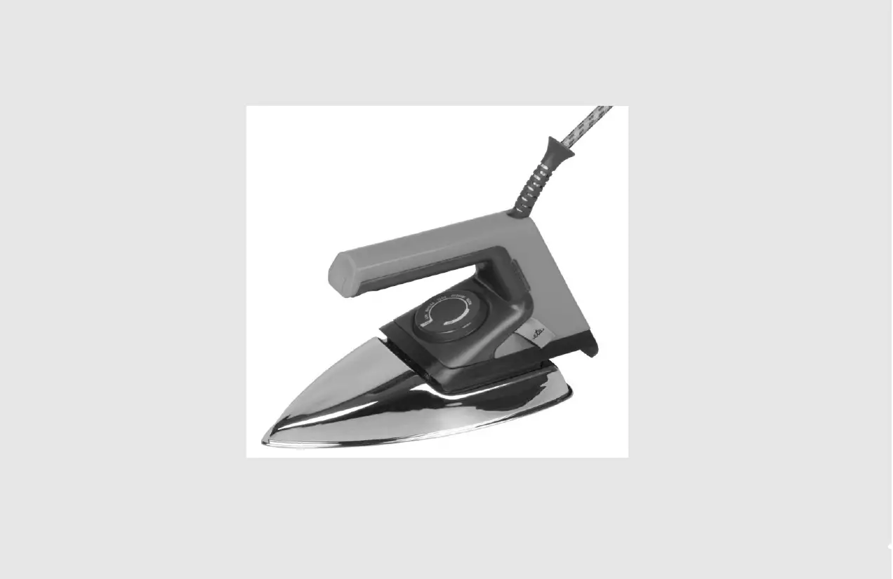 Eta 7246 90000 Electric Iron User Manual