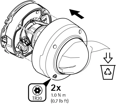 AXIS Communication P32 Series Dome Camera 34