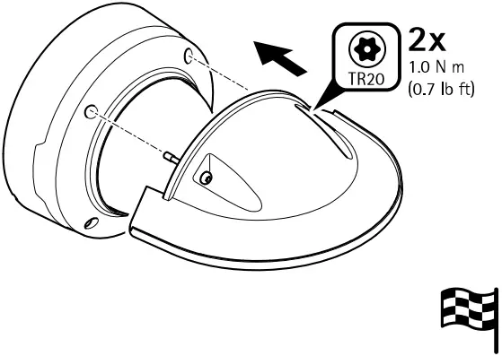 AXIS Communication P32 Series Dome Camera 35