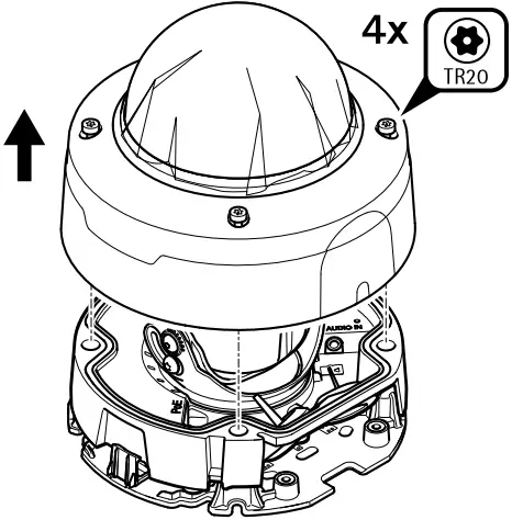 AXIS Communication P32 Series Dome Camera 4