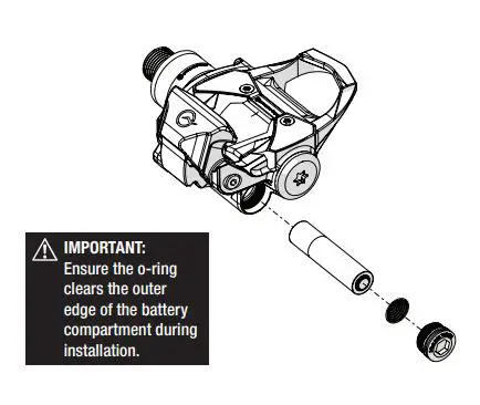 powertap Pedal Power Meter -BATTERY REPLACEMENT