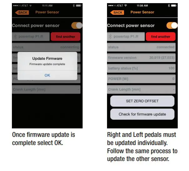 powertap Pedal Power Meter - Setting Instraction 3