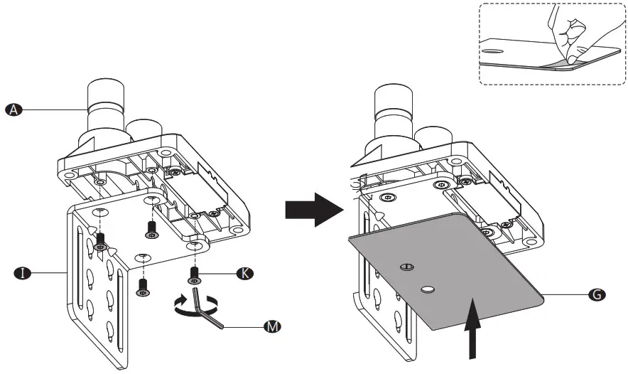ALI Dual Monitor Desk Mount - step 2