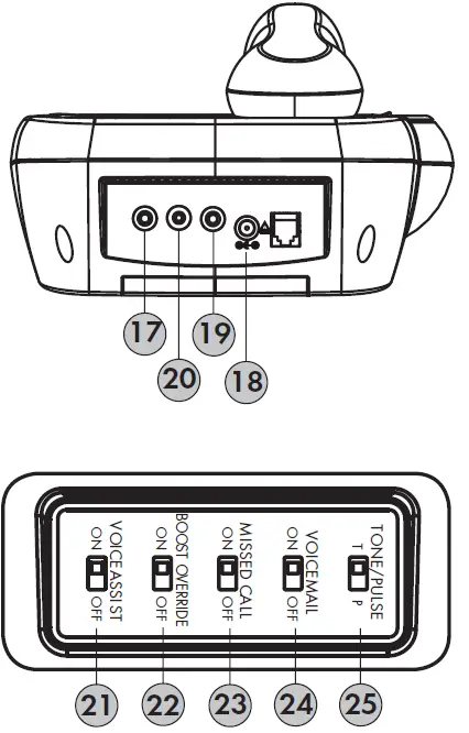 clarity AltoPlus Digital Extra Loud CID Big Button Speakerphone-2