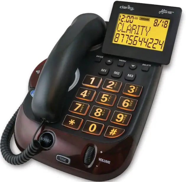 clarity AltoPlus Digital Extra Loud CID Big Button Speakerphone