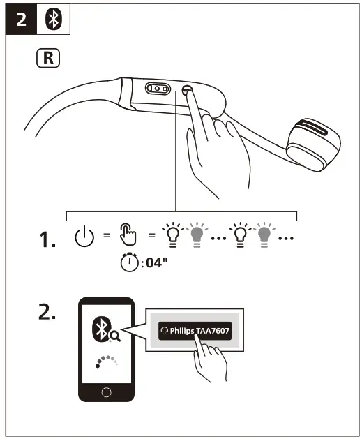 PHILIPS TAA7607 7000 Series Sports Headphones - fig2