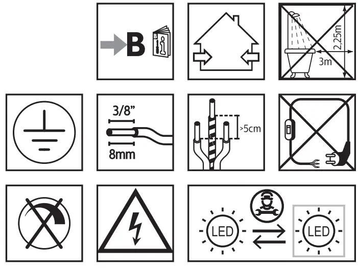 PHILIPS Moire CL200 LED Ceiling Light 20W- led