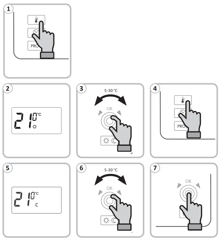 19810 102 Digital Room Thermostat Libra Auraton Weekly - FIg 10
