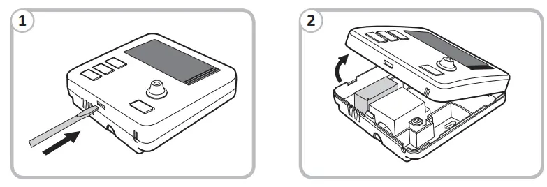 19810 102 Digital Room Thermostat Libra Auraton Weekly - FIg 4