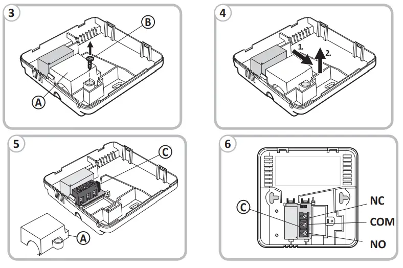 19810 102 Digital Room Thermostat Libra Auraton Weekly - FIg 5