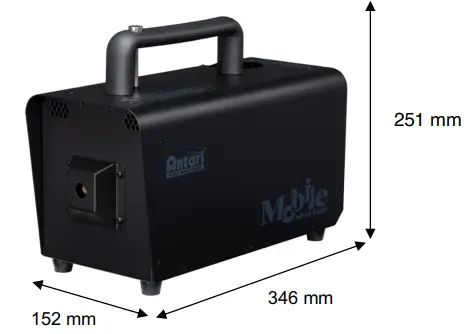 Antari MB-55 Pumpless Off-Mains Capable Fog Machine-fig2