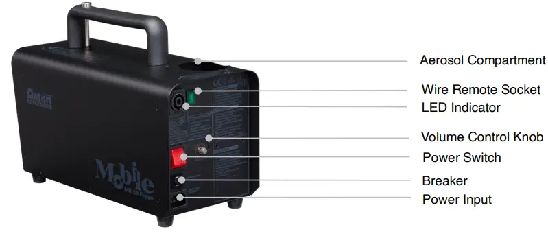 Antari MB-55 Pumpless Off-Mains Capable Fog Machine-fig3