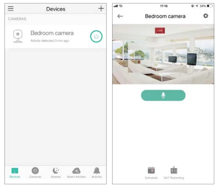 tp-link KC105 Kasa Spot 24 by 7 Recording Camera - Live Video