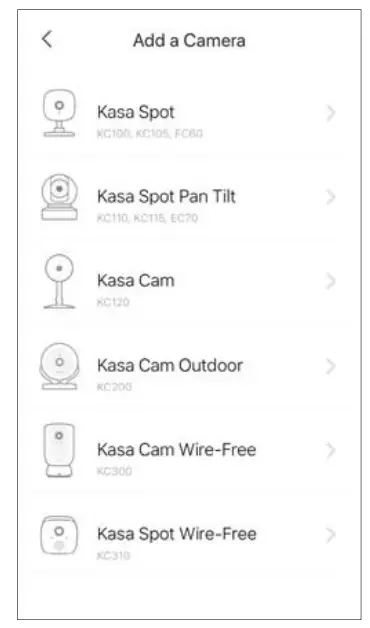 tp-link KC105 Kasa Spot 24 by 7 Recording Camera - Start Setup