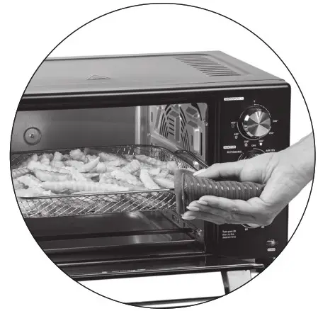 SHAQ-AFG Air Fryer Grill -STEP 4