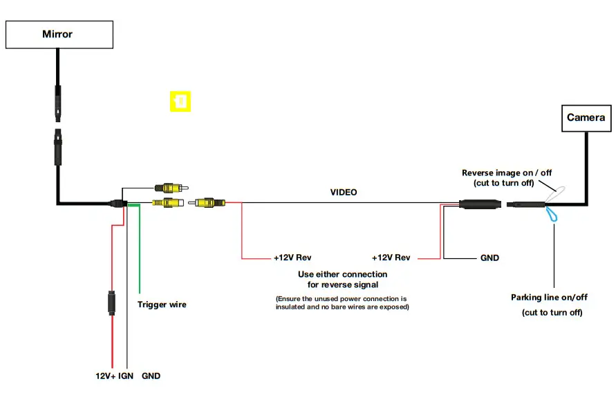 BOYO VTC1743M Vehicle Backup Camera System - Figure 9