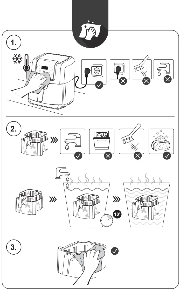 Hisense H06AFBS1S3 Air Fryer - Figure 5