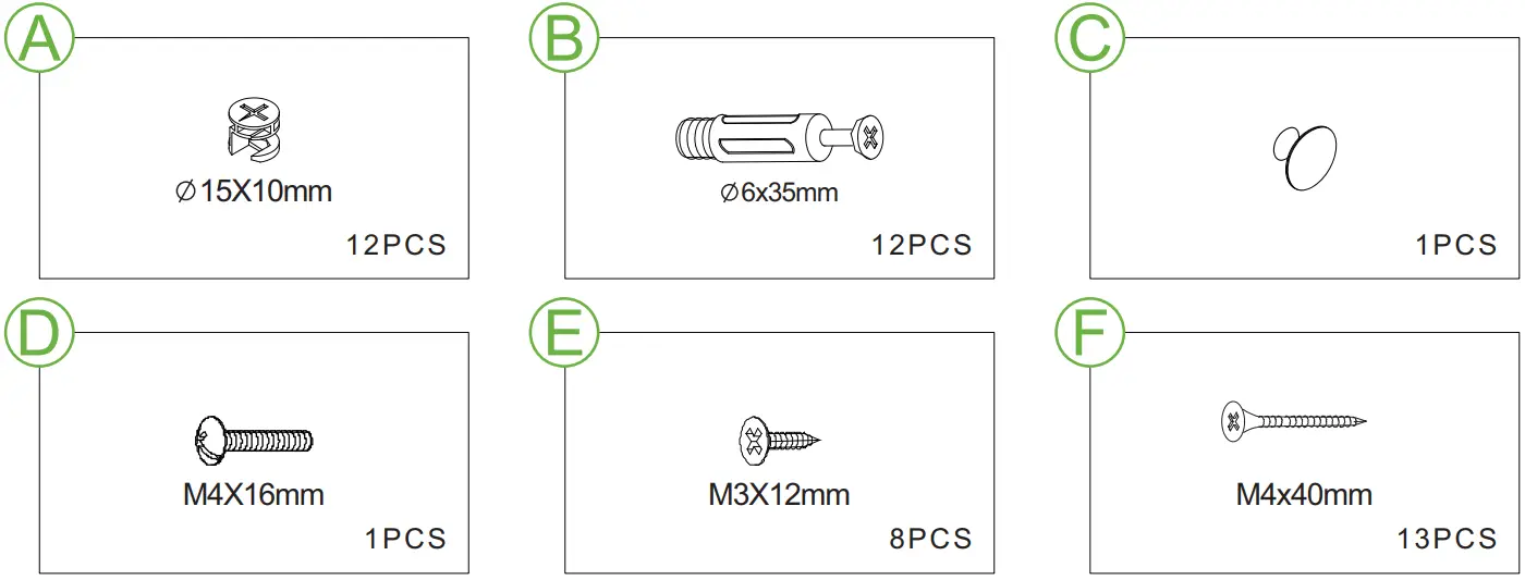 HOMEDEPOT HY01639Y Classic and Vintage 15 Inch Black 1-Drawer Side Table-fig3