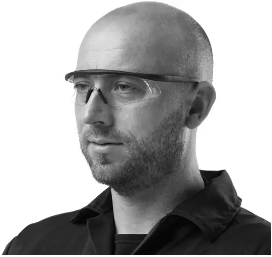 Clarke SCS1 Safety Clear Spectacles-fig1