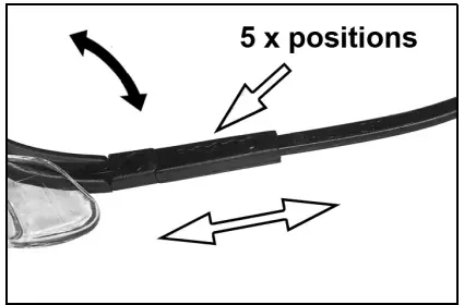 Clarke SCS1 Safety Clear Spectacles-fig2