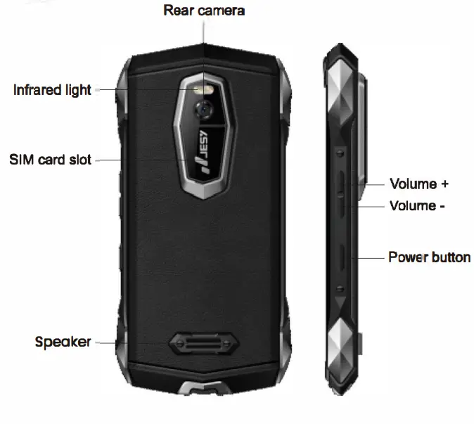 JESY K1 Smart Phone fig 1