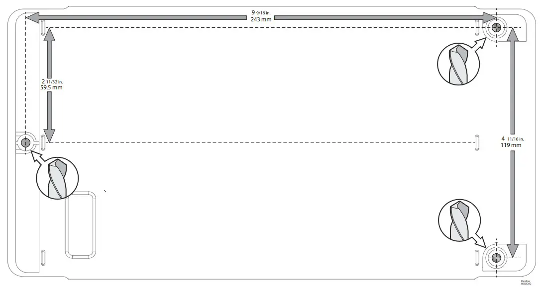 Danfoss Optyma control AK-RC Single Phase Mounting Kit - Fig 2