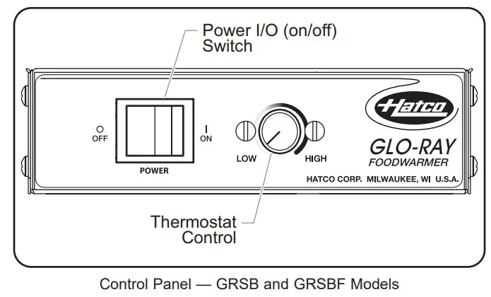 Hatco GRS 30 Glo Ray 30 Wide x 21 1 2 Deep Stainless Steel - Figure 13