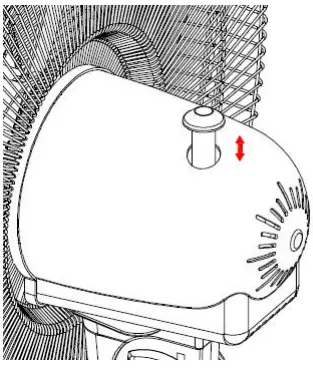 oceanic OCEAVT40CM2 40cm Table Fan Diameter-3