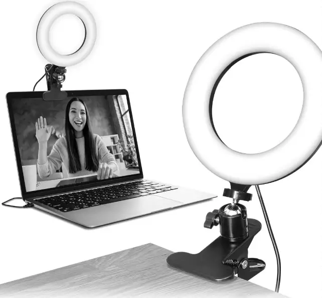 BOWER 563345 6 inch White RGB Ring Light fig 10