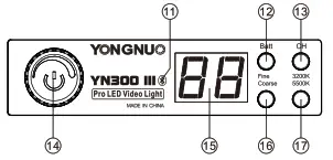 YONGNUO YN300 III Pro LED Video Light PRODUCT1