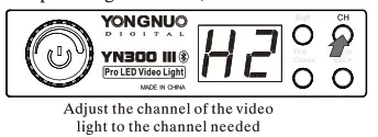 YONGNUO YN300 III Pro LED Video Light tripod directly2